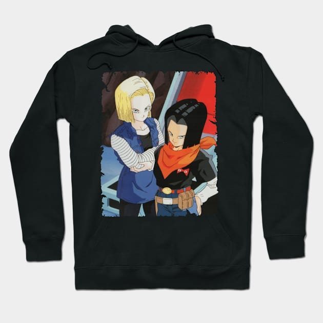 ANDROID 17 MERCH VTG Hoodie by Mie Ayam Herbal